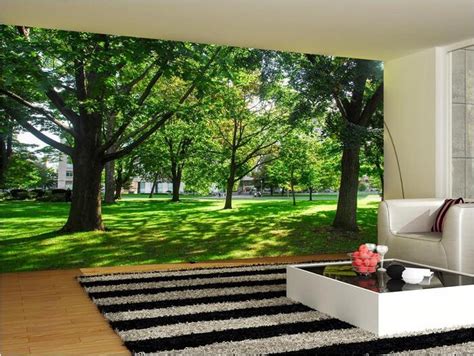 Buy 3d Wallpaper Custom Mural Non Woven 3d Room Wall Stickers 3 D Landscape
