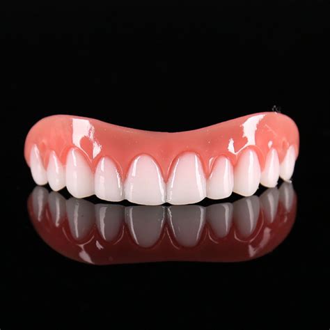 False teeth can wreck your gums. Cosmetic Teeth Snap On Small Instant Smile Secure Veneers ...