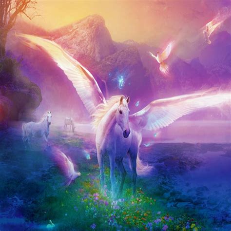 Free Download Wallpapers With Princess Unicorns Fairies 512x512 For