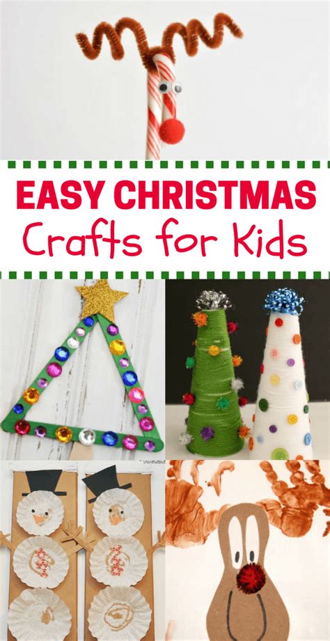 Christmas ornament crafts for toddlers. Easy Christmas Crafts for Kids