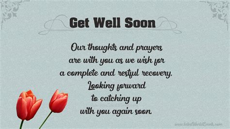 Get Well Soon Messages For Friend