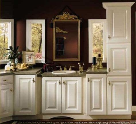 Vanity cabinet only in walnut flax. Used bathroom vanity for Sale | Clearance Bathroom ...