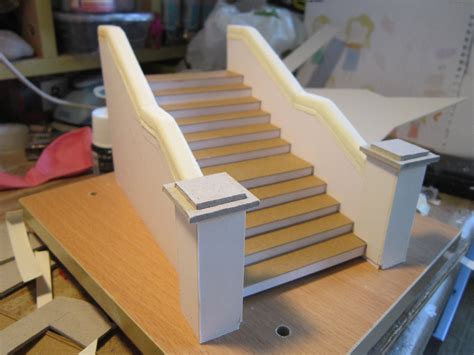 Building card (56) scratch building, windows, doors, gutters, etc. Always Arty: Miniature Steps