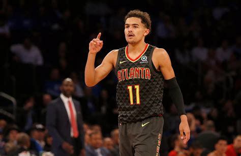 Trae young will be an atlanta hawk for a long time. NBA - Trae Young explique la différence avec le basket ...