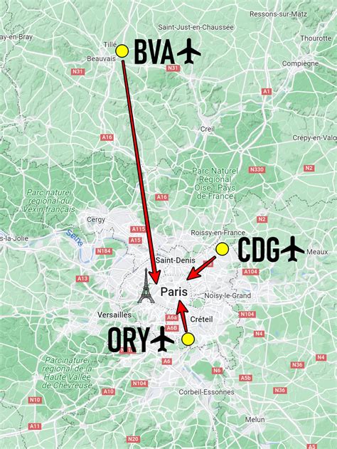 Paris Airports To The City Center Sitb