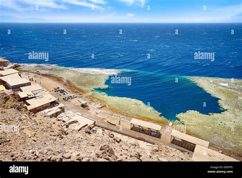 Blue Hole Dahab Sinai Red Sea Egypt Stock Photo Alamy