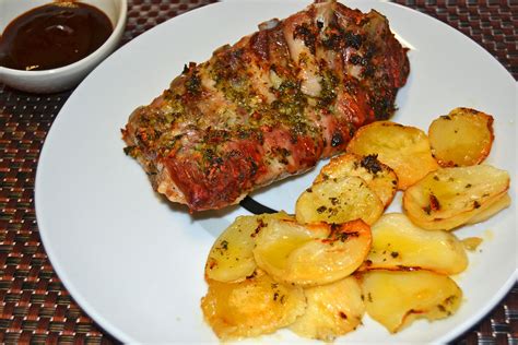 Costilla Con Patatas Al Horno Fáciles Rápidas Y Jugosas Platos