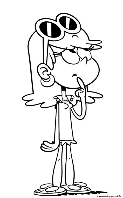 Loud House Coloring Pages Learny Kids