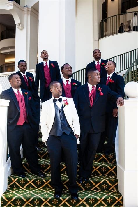 Best suit for big & tall men: Real Atlanta Wedding: Jocelyn + Booker (With images ...