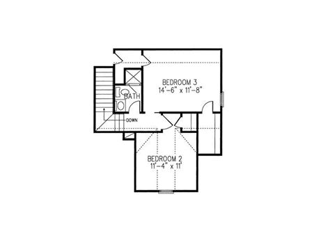 2nd Floor Plan | Floor plan design, House plans, Floor plans