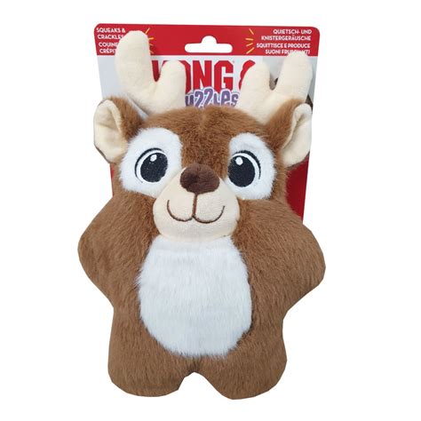 Kong Holiday Snuzzles Reindeer Dog Toy