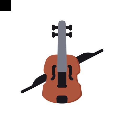 Cello Icon Logo Flat Style Vector 21823743 Vector Art At Vecteezy