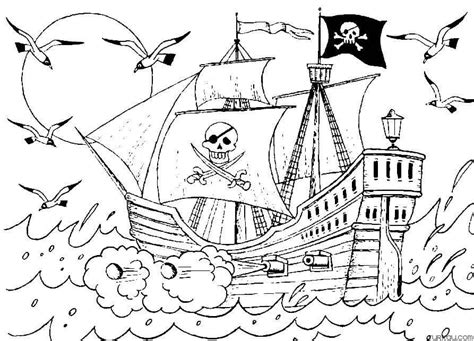 Pirate Coloring Page Turkau