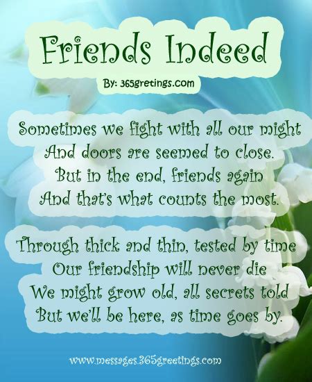 30 Strong Friendship Poems