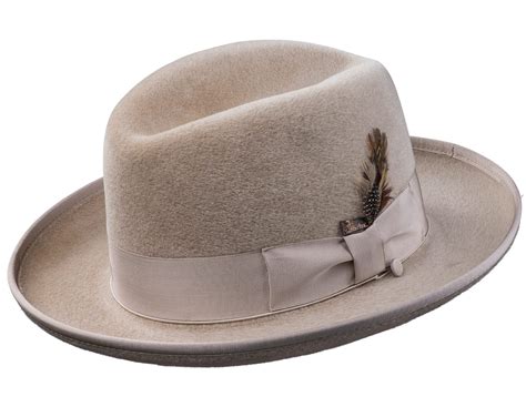 Alpha Godfather Homburg Galaxy Hat Formal Mens Hat Selentino Hat