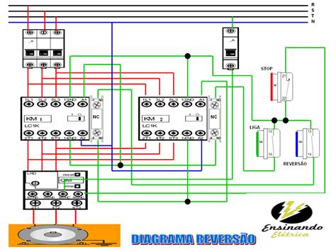 Eletrica Residencial E Industrial Diagrama Comando Eletrico