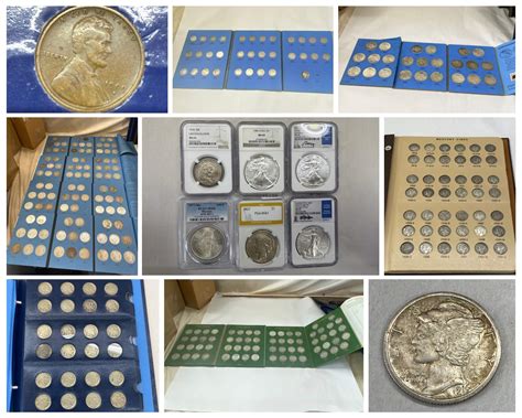 Estate Coin Collection Auction Includes Complete Coin Sets Becker Auction