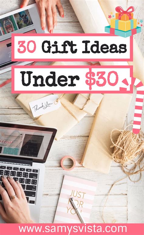 What's the best (or worst) gift exchange gift you've ever been stuck with? 30 Gift Ideas Under $30 - SamysVista | 30 gifts, Gifts, Gift s