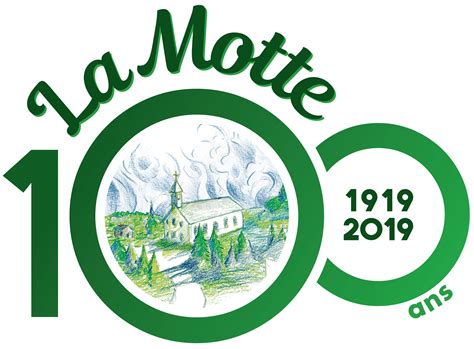 Logo 100 Ans Municipalité De La Motte