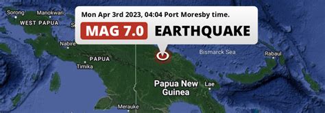 Unusually Powerful M70 Earthquake Struck On Monday Night 100km From