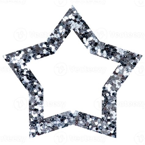 Shiny Glitter Star Celestial Element Transparent Png Clipart 12806194 Png