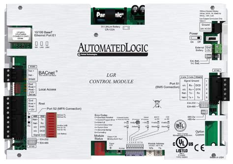 Alc Automated Logic Lgr250 Lgr High Speed Ethernet Bacnet Router 250