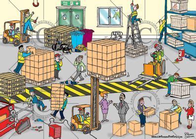Safety drills are a must for all offices and workplaces, and are meant to teach people to protect themselves and. Health and safety cartoon - spot the hazards in a ...