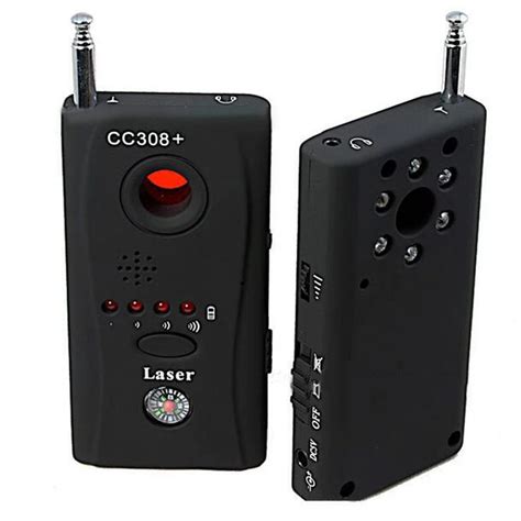 Full Range Anti Spy Bug Detector Cc308 Mini Wireless Camera Hidden Signal Gsm Device Finder