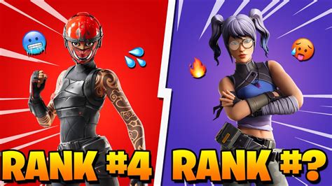 Top 10 Most Tryhard Skins In Fortnite Chapter 2 Sweaty Skins Otosection