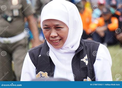 Khofifah Indar Parawansa Governor Of East Java On Sumberasri Durian