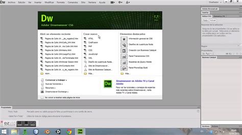 Comenzando con Dreamweaver "Herramientas de Dreamweaver" - Por: *P.U.D