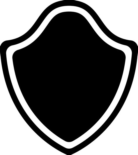 Shield With Outline Svg Png Icon Free Download 34833