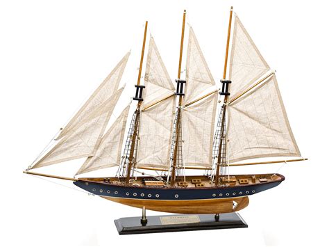 Buy Sailingstory Wooden Sailboat Model Ship Sailboat Decor 30 Schooner