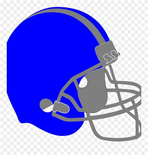 Download Football Helmet Clipart Blue Clip Art At Clker Vector Casco