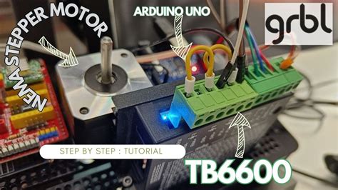 Tb6600 Stepper Driver Arduino And Grbl Full Tutorial Diy Cnc Project