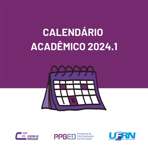 calendÁrio acadÊmico 2024 1 ppged
