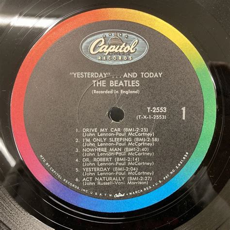 Beatles Yesterday And Today Us Originalmonobutcher Cover2nd