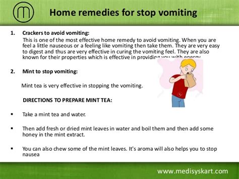 Feeling nauseous is a very distressing experience indeed. Home Remedies to Stop Vomiting