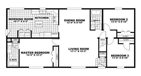 2002 Oakwood Mobile Home Floor Plans