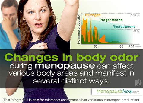 4 types of body odors during menopause menopause now