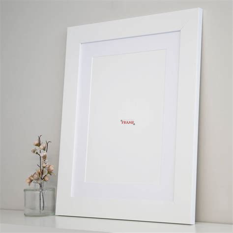 A3 Wide White Frame By Picture That Frame