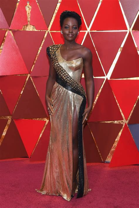 Lupita Nyongo On The Oscars Red Carpet 2018 Oscars 2018 Best Dressed