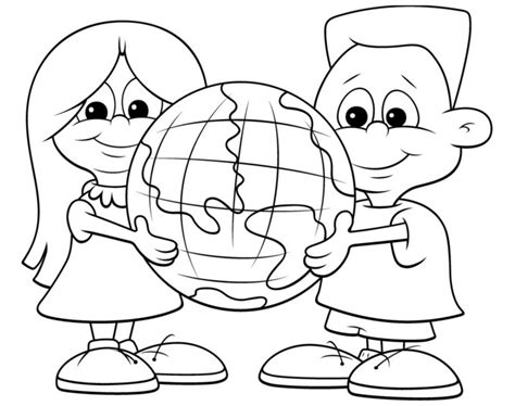 Promovendo atividades para beneficiar o meio visite o site unenvironment.org para ler histórias e notícias sobre o meio ambiente e saber como participar das atividades promovidas durante esse dia. Luxo Desenho Colorido Do Meio Ambiente | Melhores Casas de ...