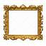 Gilded Wooden Frame For A Picture — Stock Photo © Prokrida 167367600
