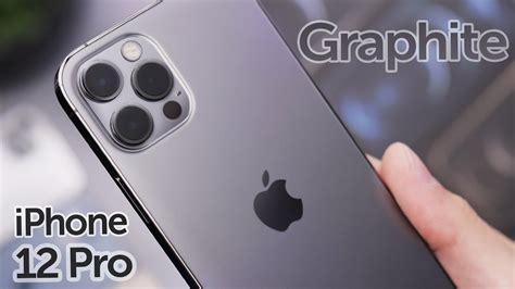 Graphite Iphone 12 Pro Unboxing And First Impressions Youtube