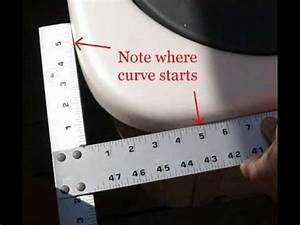 Measuring Rounded Corners For Tub Covers And Spa Covers Youtube