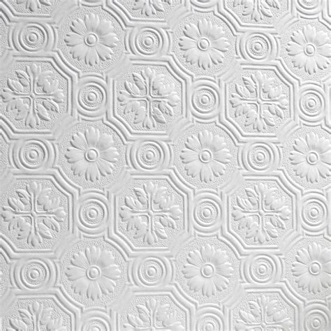 Paintable Supaglypta Anaglypta Wallpaper White Textured Embossed