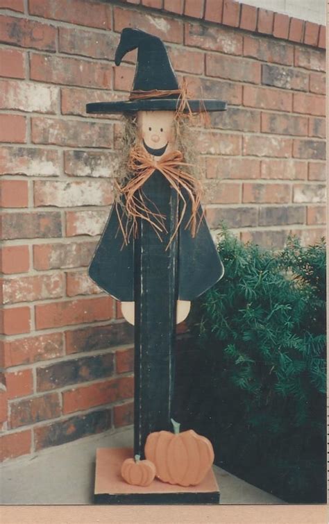 Pattern Pole Witch I Made One And Love It Fall Halloween Crafts