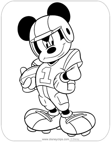 Mickey Mouse Coloring Pages Disneys World Of Wonders