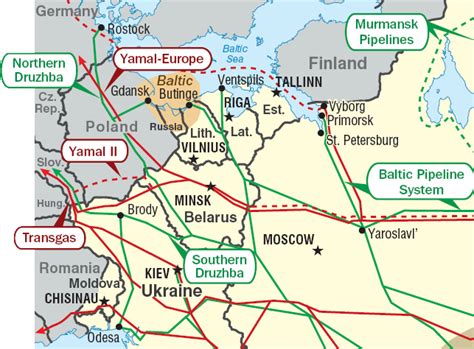 An offshore pipeline between denmark and poland across the baltic sea. File:Pipelines in Eastern Europe.png - Wikimedia Commons
